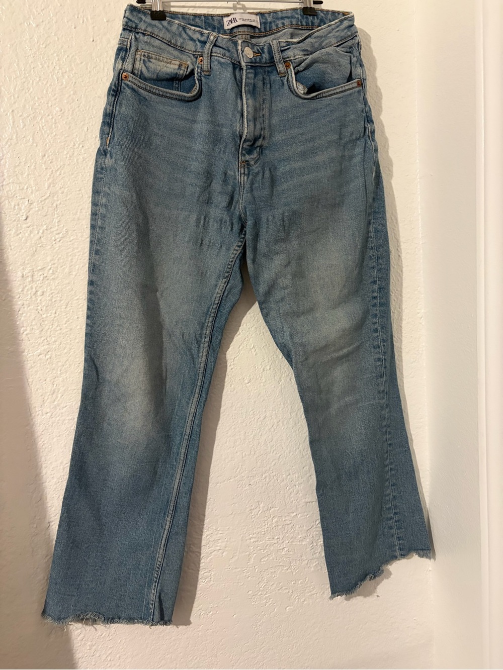Vintage Light Blue Women's Jeans - ZARA